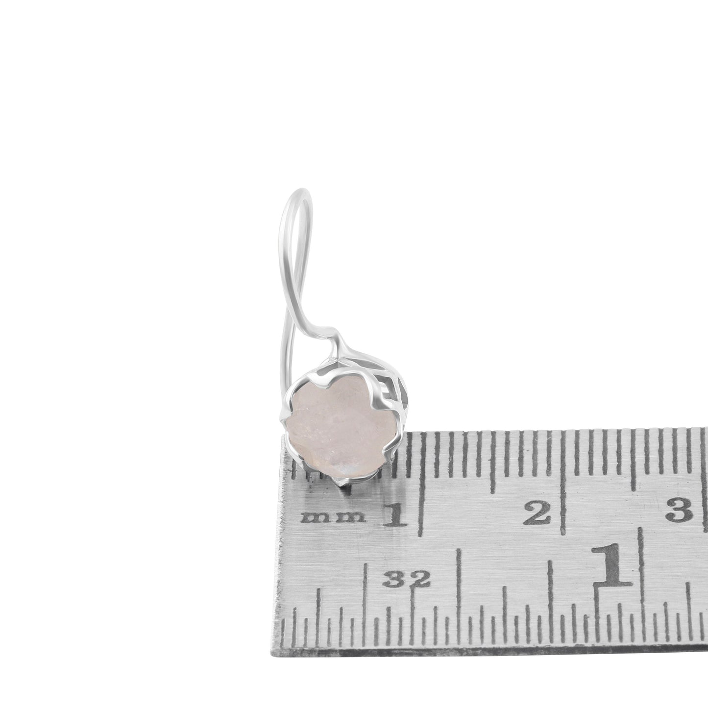 Genuine MOONSTONE gems 925 SILVER Mesh Latch-back earrings, Spring mesh earring Cancer Zodiac & July birthstone gift, Australia, Zorbajewellers