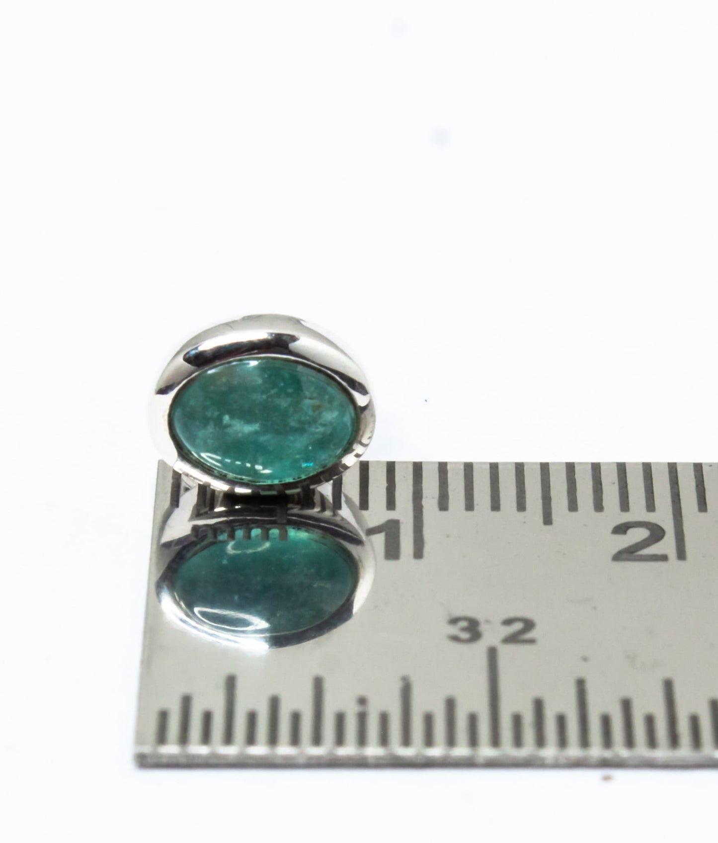 Genuine Green APATITE Gems Solid 925 Sterling Silver Minimalist Stud Earrings, Oval Sterling Silver Stud, May Birthstone Gift, Australia, Zorbajewellers