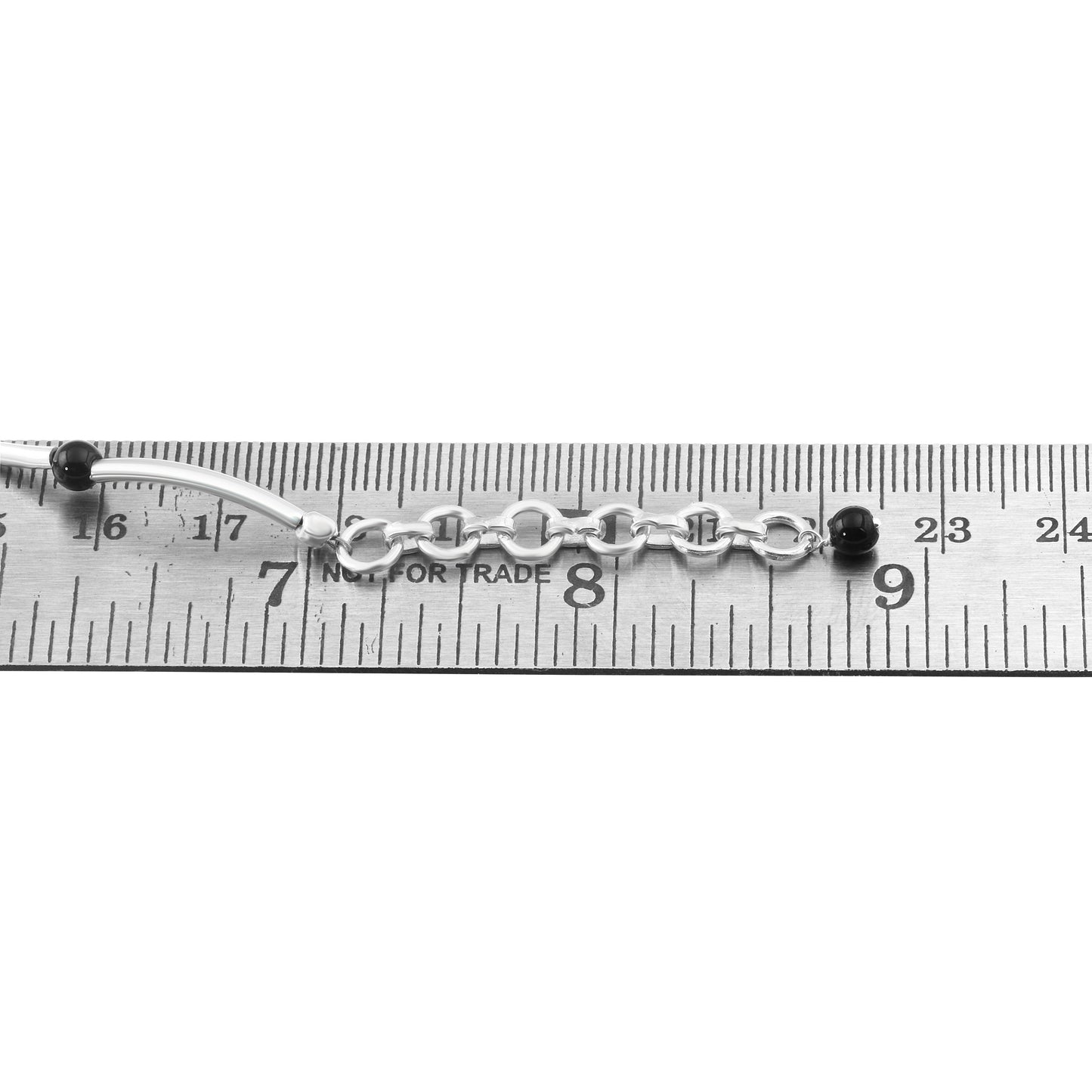 Genuine Black ONYX Beautiful Gemstones 925 SILVER Tubes Bracelet Anklet, Pipes Bracelet Anklet, Leo Zodiac December Birthstone, Australia, Zorbajewellers