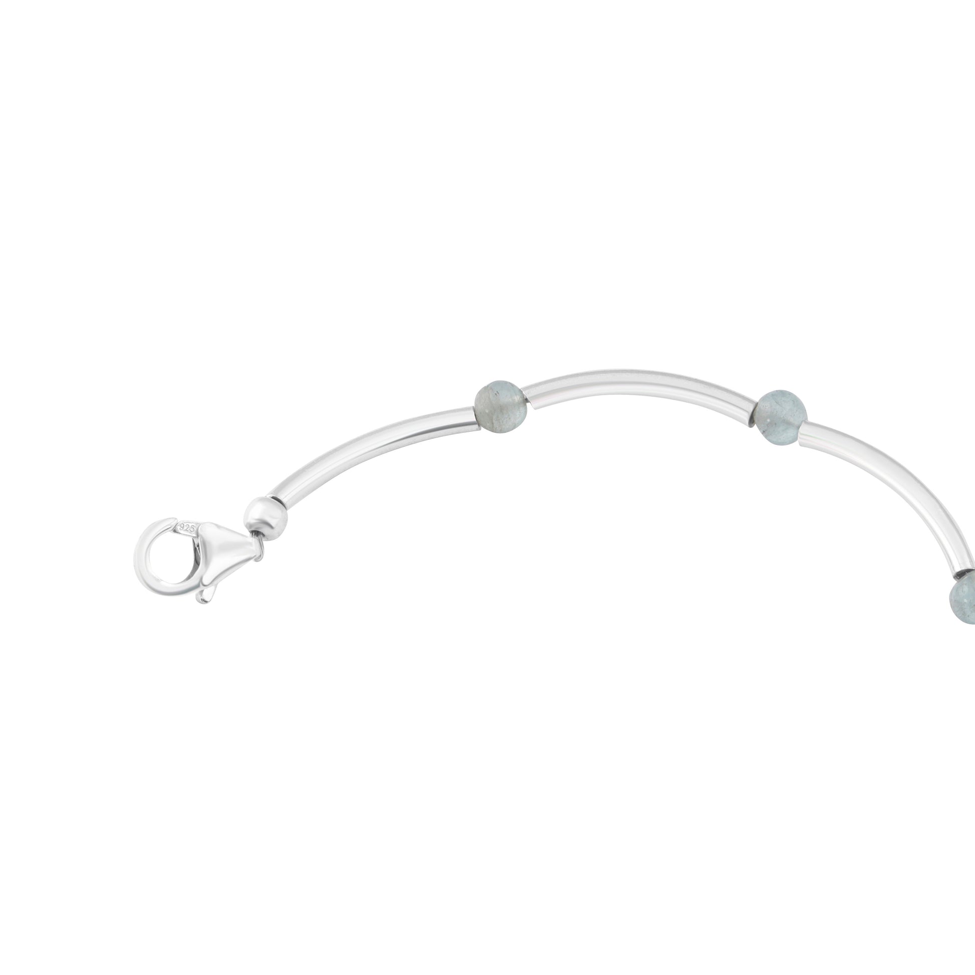 Genuine Green Apatite Beautiful Gemstones 925 SILVER Tubes Bracelet Anklet, Gemini Zodiac, May Birthstone Gift, Australia, Zorbajewellers