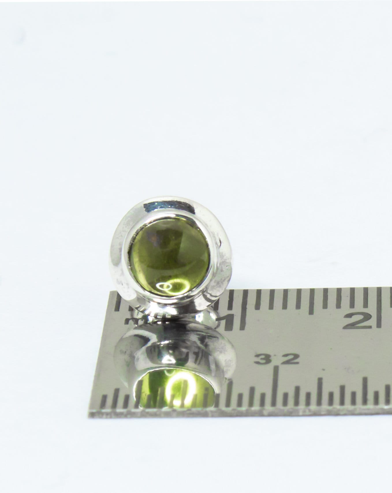 Genuine PERIDOT Gemstones Solid 925 SILVER Simple Round Shaped Stud Earrings, Olive Green Peridot Stud Earrings, Australia, Zorbajewellers