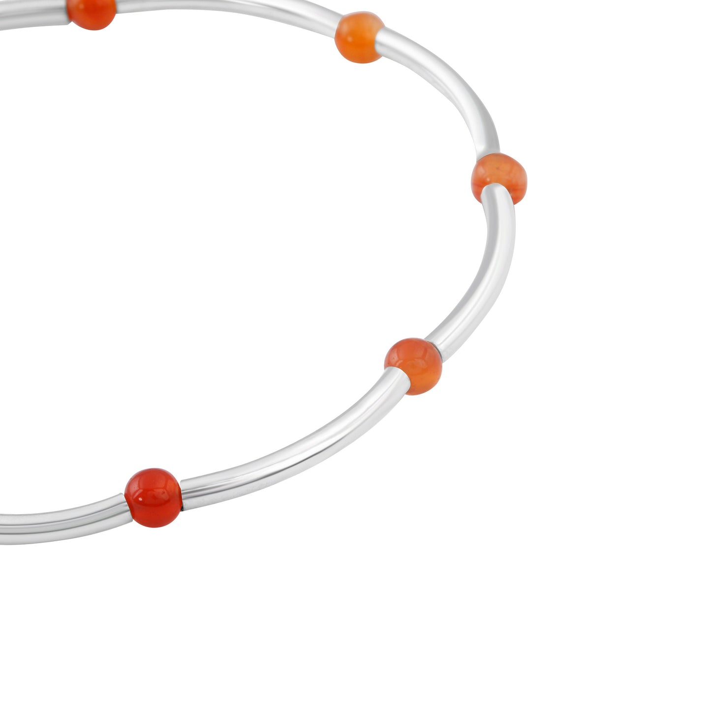Genuine Carnelian Beautiful Gemstones 925 SILVER Tubes Bracelet Anklet, August Birthstone Virgo Zodiac Gift, Australia, Zorbajewellers