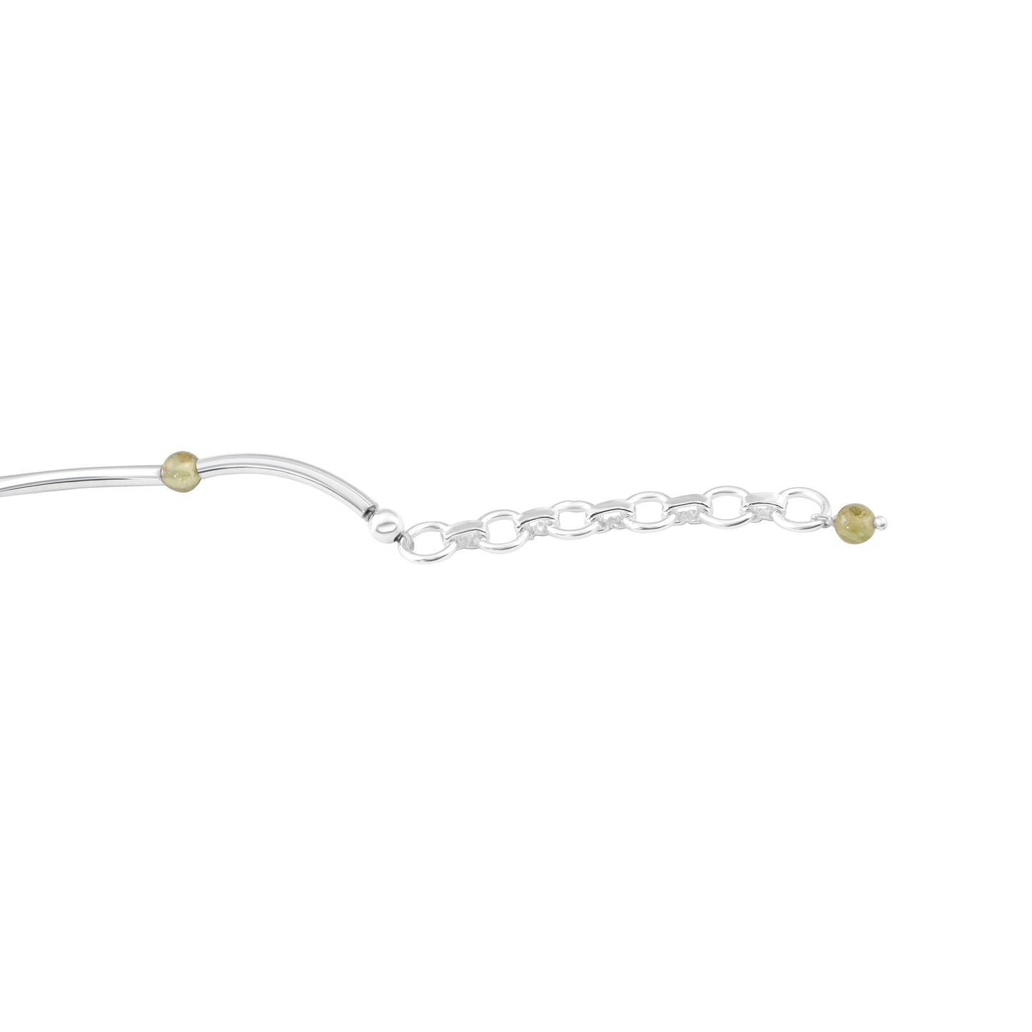 Genuine Peridot Beautiful Gemstones 925 SILVER Tubes Bracelet Anklet, Leo Zodiac, August Birthstone Gift, Australia, Zorbajewellers