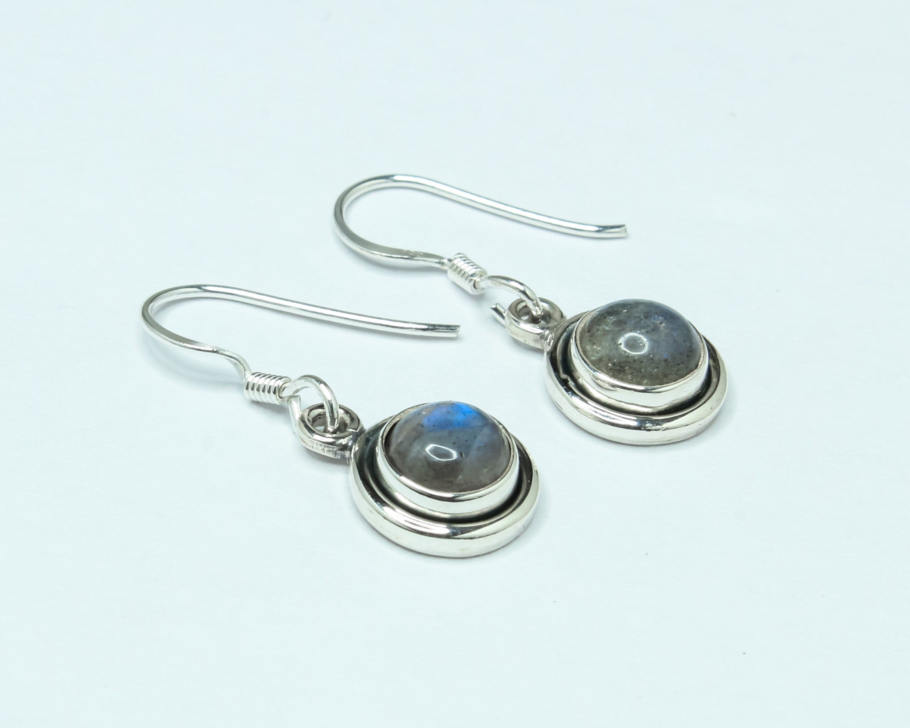 Labradorite deals earrings silver